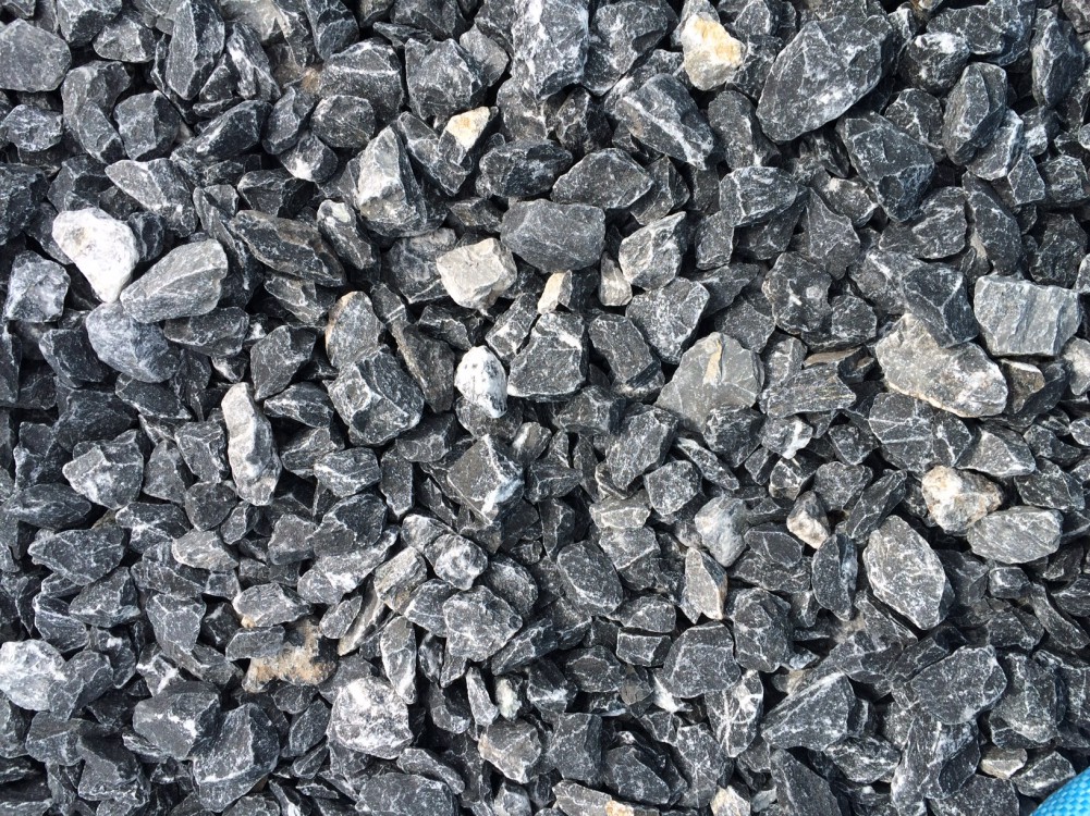 Edelsplitte - Nero Quarzit 16-32 mm